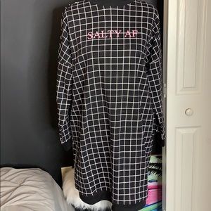 Missguided Crew Neck T-shirt Dress